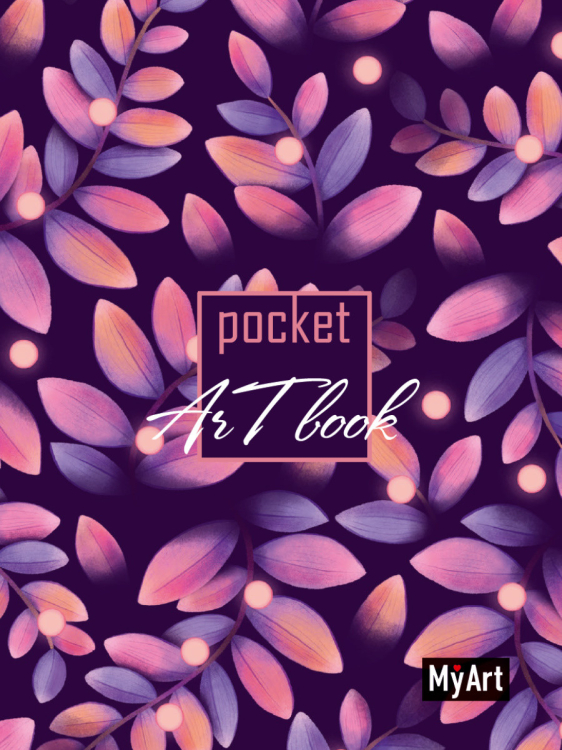 Pocket art book. Листья