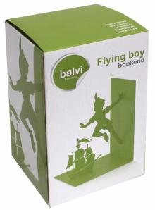 Держатель для книг "Flying Boy", зеленый
