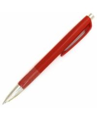 Ручка шариковая "Office Infinite. Scarlet Red", цвет чернил синий, линия письма M, цвет корпуса красный