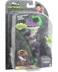 Интерактивный динозавр. Untamed Dino, фиолетовый с темно-зеленым