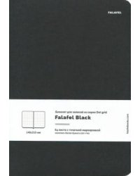 Блокнот. Black, А5, 64 листа, точка