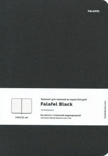 Обложка книги «Блокнот. Black, А5, 64 листа, точка»