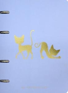 Тетрадь на кольцах "Кошки", А5, 100 листов, клетка, арт. 10812-EAC