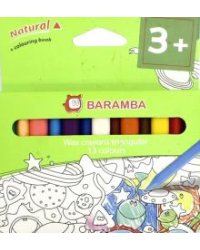 Набор цветных восковых карандашей Baramba, 13 цветов
