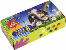 Гуашь "Зверята", 8 цветов