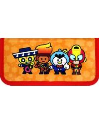 Пенал. Brawl Stars. Поко, Амбер, Мистер П, Макс