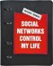 Тетрадь на кольцах "Network", А56, 120 листов, клетка