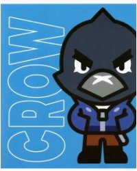 Тетрадь "Brawl Stars. Crow", 48 листов, клетка