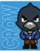 Обложка книги «Тетрадь "Brawl Stars. Crow", 48 листов, клетка»