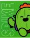 Обложка книги «Тетрадь "Brawl Stars. Spike", 48 листов, клетка»