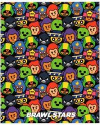 Тетрадь "Brawl Stars. Все Герои", 48 листов, клетка