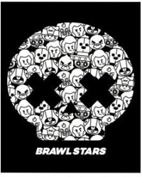 Тетрадь "Brawl Stars. Череп", 48 листов, клетка