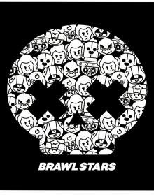 Обложка книги «Тетрадь "Brawl Stars. Череп", 48 листов, клетка»