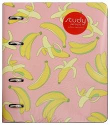 Тетрадь на кольцах "Banana. Розовый", 175х212 мм, 120 листов, клетка