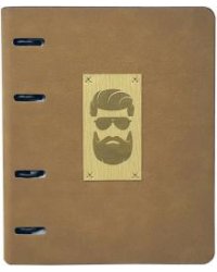 Тетрадь на кольцах "Beard", 175х212 мм, 120 листов, клетка