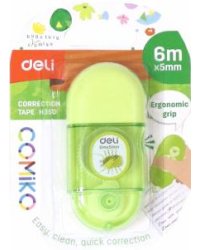 Лента корректирующая "Deli", 6 м x 5 мм, арт. EH350