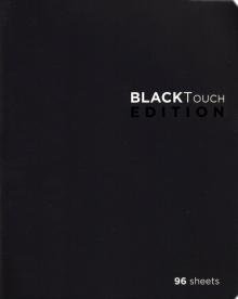 Обложка книги «Тетрадь "Black Touch", А5, 96 листов, клетка»