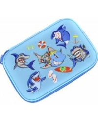 Пенал. Funny sharks