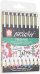 Набор капиллярных ручек Pigma Brush, 9 цветов
