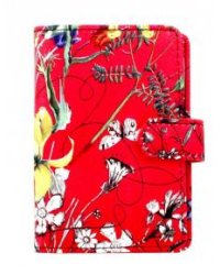 Визитница 77х105 мм "Butterfly" искусственная кожа (IVZ015/berry)