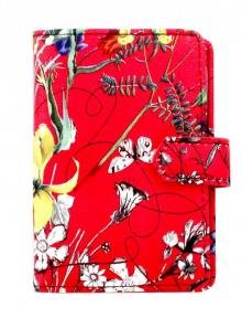 Визитница 77х105 мм "Butterfly" искусственная кожа (IVZ015/berry)