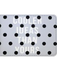 Обложка для студенческого билета" Dots. Серый" (IST020)