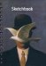 Обложка книги «Скетчбук Магритт, Человек в котелке, 100 листов, А5»