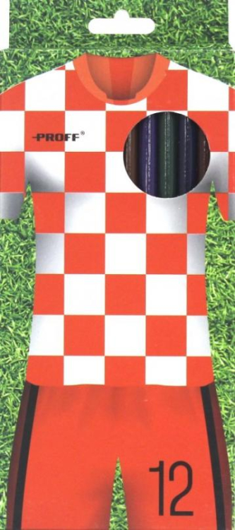 Карандаши цветные &quot;Proff. Спорт 4&quot; (12 цветов)