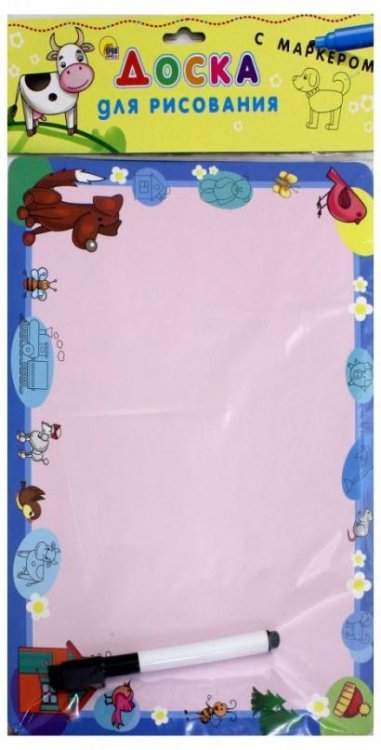 Доска для рисования с маркером. Корова Доска для рисования с маркером. Корова