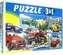 Пазлы 3 в 1 КРУТЫЕ МАШИНКИ №5 (П-2474) Пазлы 3 в 1 КРУТЫЕ МАШИНКИ №5 (П-2474)