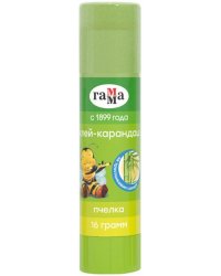 Клей-карандаш Пчелка, 16 гр., прозрачный