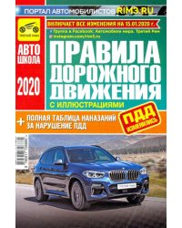 Правила дорожного движения (с иллюстрациями и штрафами) 2020 г.