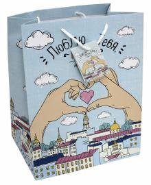 Пакет бумажный 26х32.4х12.7 Петра творенье (77275)