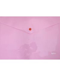 Папка-конверт пластиковая на кнопке "NEWtone Pastel ПИОН" А4 (AKк4_05018)