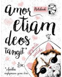 Блокнот. Amor etiam deos tangit, А5+