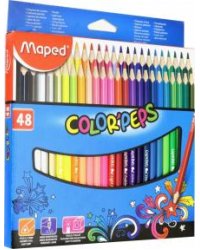 Карандаши цветные "Color'Peps" (48 цветов) (832048)