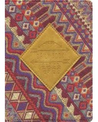 Ежедневник недатированный 160 листов, А6 "Folk" (AZ721/bordo)