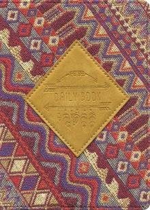 Ежедневник недатированный 160 листов, А6 "Folk" (AZ721/bordo)
