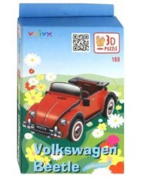 Объемный пазл. Сборная игрушка &quot;Volkswagen Beetle&quot; (188)