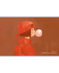 Альбом для рисования. Девочка в бейсболке, А4, 40 листов