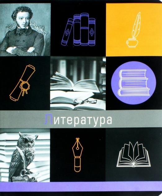 Тетрадь предметная Грани науки. Литература, 48 листов