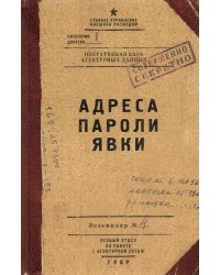 Записная книжка Адреса, пароли, явки, 80 листов