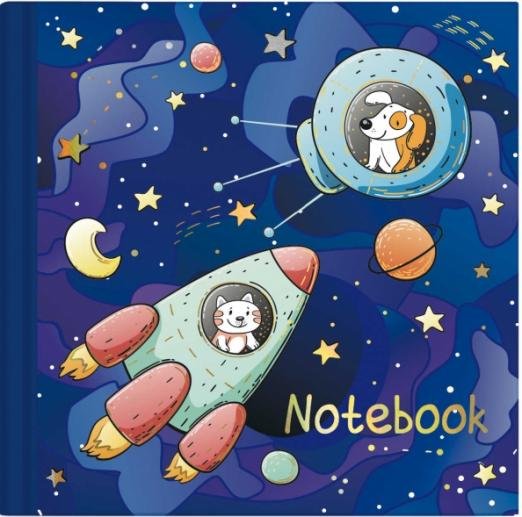 Записная книжка. Notebook. Космические туристы