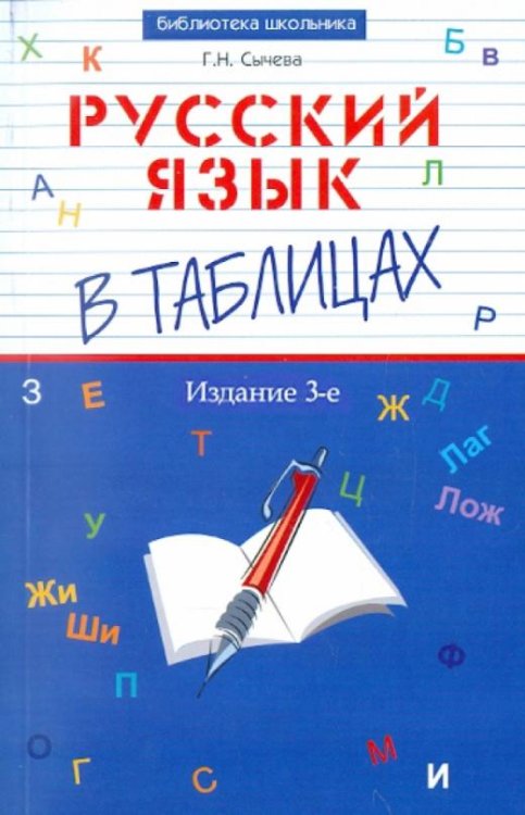 Русский язык в таблицах