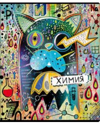 Тетрадь предметная. Граффити Химия, А5, 48 листов, клетка