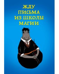 Блокнот. Жду письма из школы магии, А5, линейка