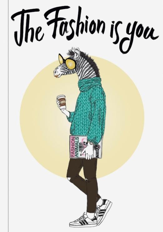 Блокнот для хипстеров. The fashion is you