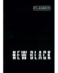 Планер полудатированный 48 листов "New Black. Дизайн 4" (П2154804)
