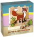 Деревянные игрушка кубики "ЗВЕРУШКИ" (ИД-5908)
