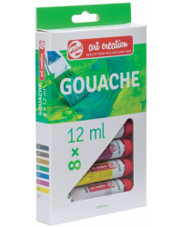 Гуашь Art Creation, 8 цветов, 12 мл